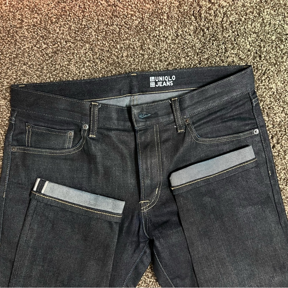 Uniqlo Selvedge Denim Jeans- skinny mens
